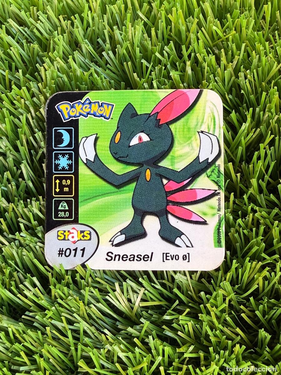 Cromos de F&uacute;tbol: N&ordm; 11 Sneasel Pokemon Staks 2006