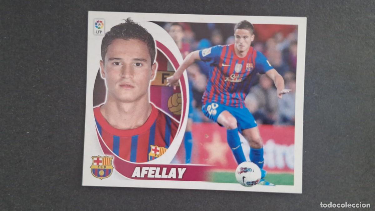 Cromos de F&uacute;tbol: AFELLAY F. C. BARCELONA LIGA ESTE 2012/13 12 13 NUNCA PEGADO SIN PEGAR
