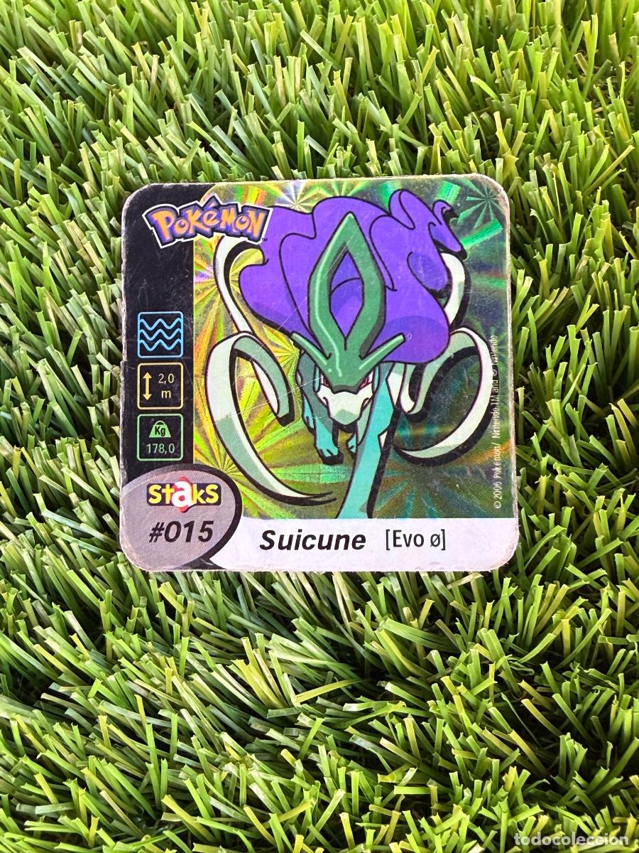 Cromos de F&uacute;tbol: N&ordm; 15 Suicune Pokemon Staks 2006