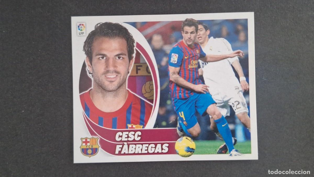 Cromos de F&uacute;tbol: CESC FABREGAS F. C. BARCELONA LIGA ESTE 2012/13 12 13 NUNCA PEGADO SIN PEGAR