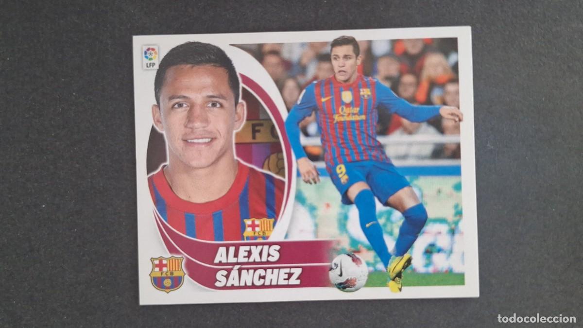 Cromos de F&uacute;tbol: ALEXIS SANCHEZ F. C. BARCELONA LIGA ESTE 2012/13 12 13 NUNCA PEGADO SIN PEGAR
