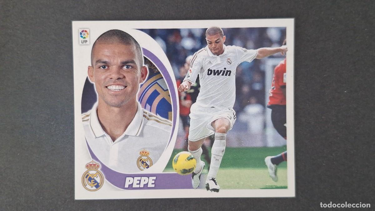 Cromos de F&uacute;tbol: PEPE REAL MADRID LIGA ESTE 2012/13 12 13 NUNCA PEGADO SIN PEGAR