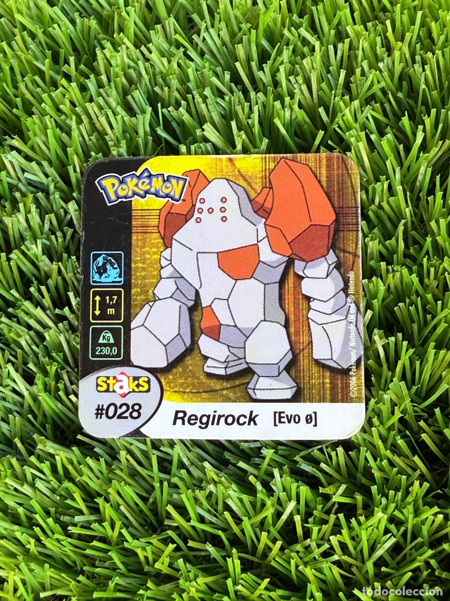 Cromos de F&uacute;tbol: N&ordm; 28 Regirock Pokemon Staks 2006
