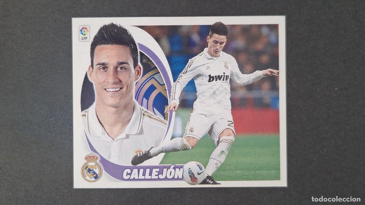 Cromos de F&uacute;tbol: CALLEJON REAL MADRID LIGA ESTE 2012/13 12 13 NUNCA PEGADO SIN PEGAR