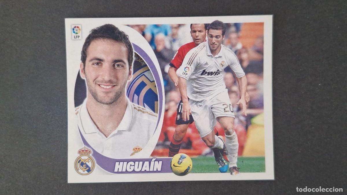 Cromos de F&uacute;tbol: HIGUAIN REAL MADRID LIGA ESTE 2012/13 12 13 NUNCA PEGADO SIN PEGAR