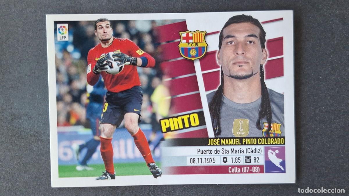 Cromos de F&uacute;tbol: PINTO F. C. BARCELONA LIGA ESTE 2013/14 13 14 NUNCA PEGADO SIN PEGAR