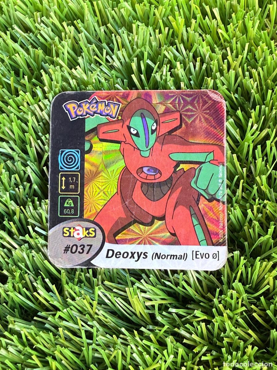 Cromos de F&uacute;tbol: N&ordm; 37 Deoxys (Normal) Pokemon Staks 2006