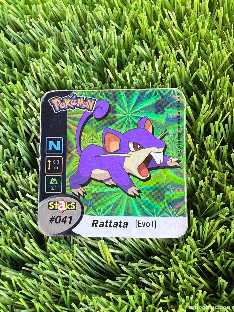 Cromos de F&uacute;tbol: N&ordm; 41 Rattata Pokemon Staks 2006