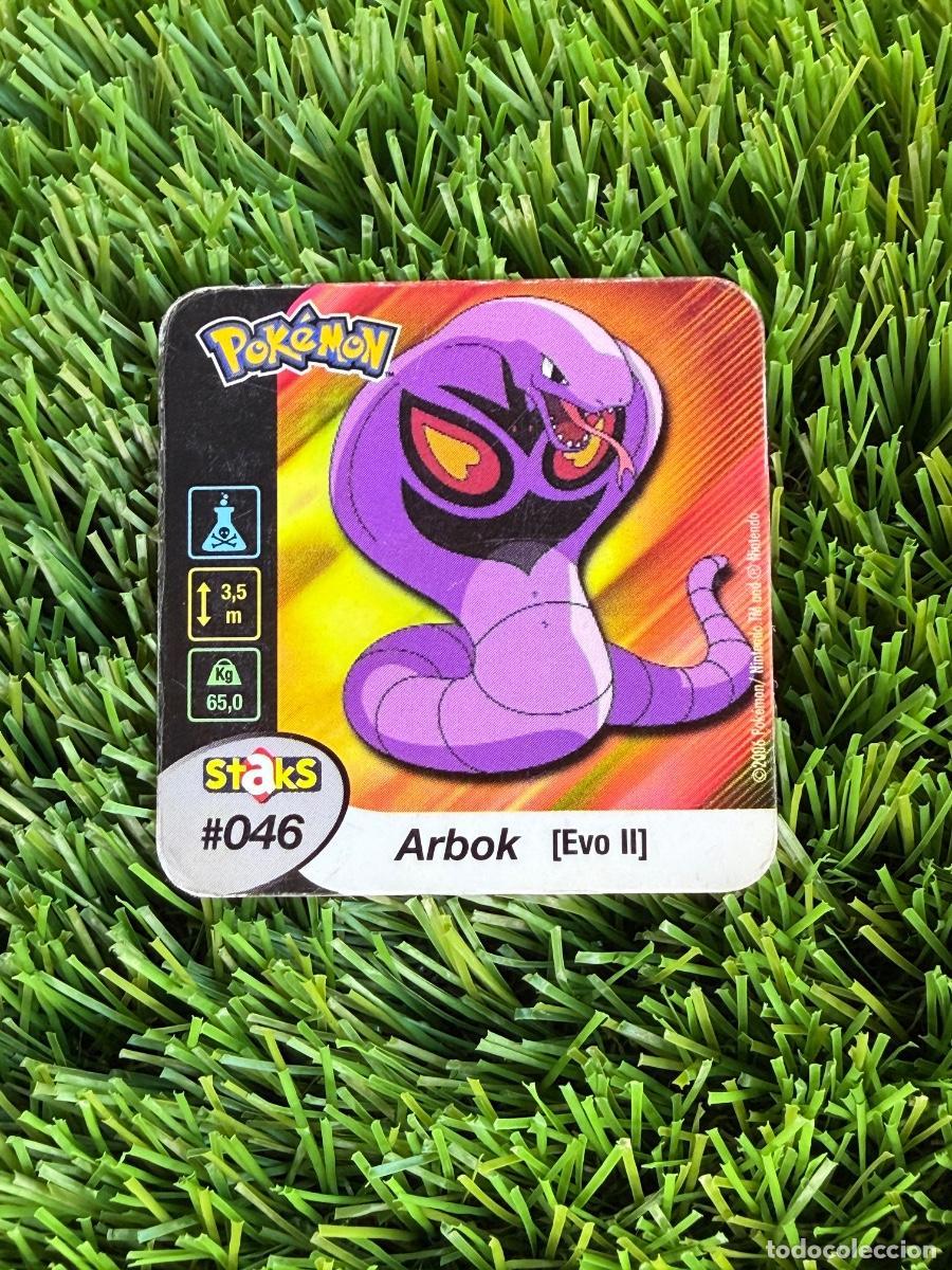 Cromos de F&uacute;tbol: N&ordm; 46 Arbok Pokemon Staks 2006