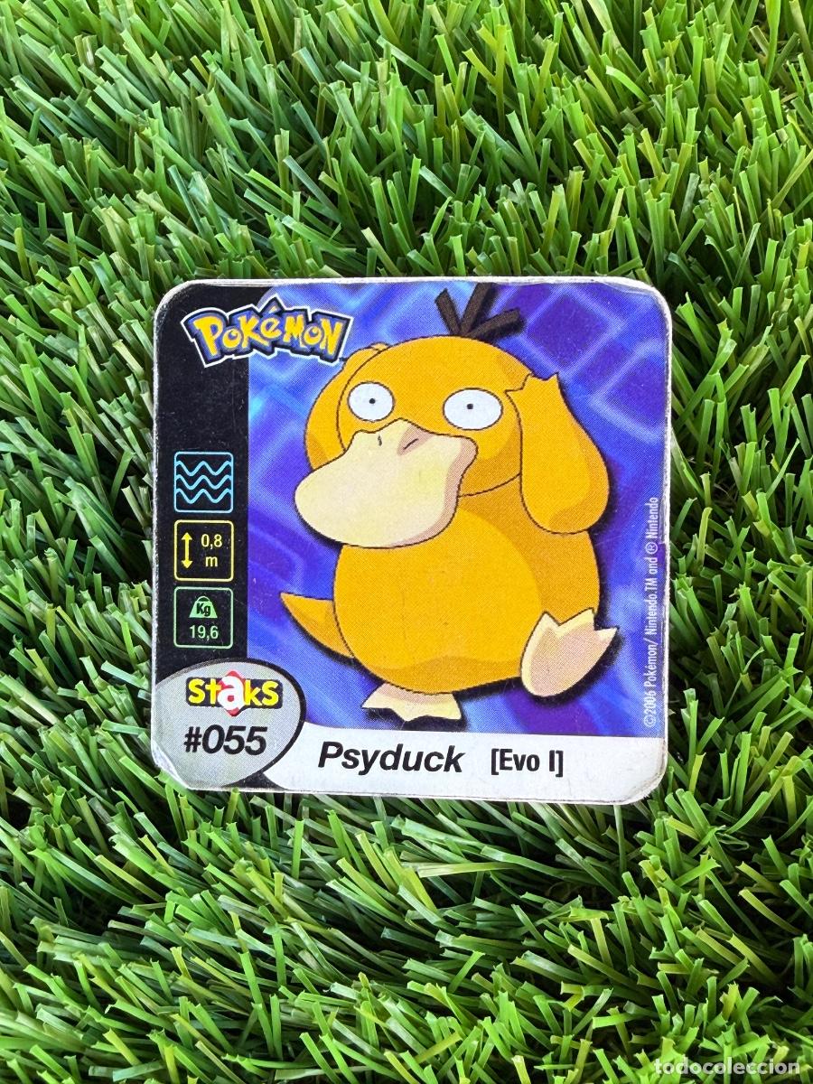 Cromos de F&uacute;tbol: N&ordm; 55 Psyduck Pokemon Staks 2006