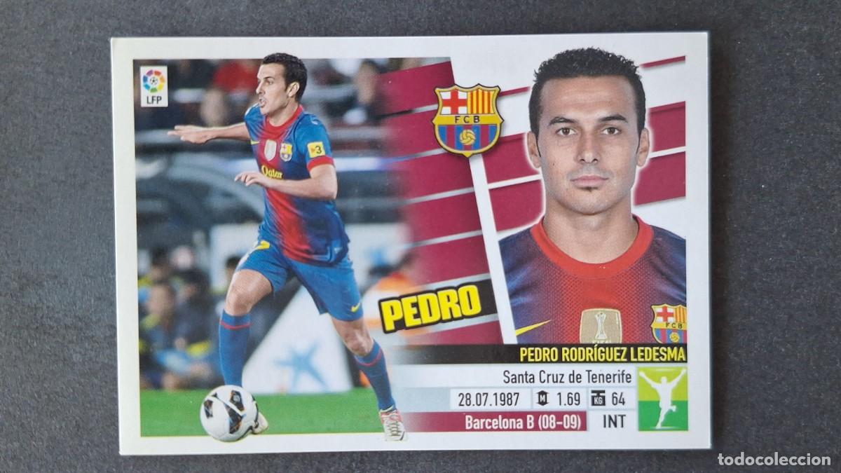 Cromos de F&uacute;tbol: PEDRO F. C. BARCELONA LIGA ESTE 2013/14 13 14 NUNCA PEGADO SIN PEGAR