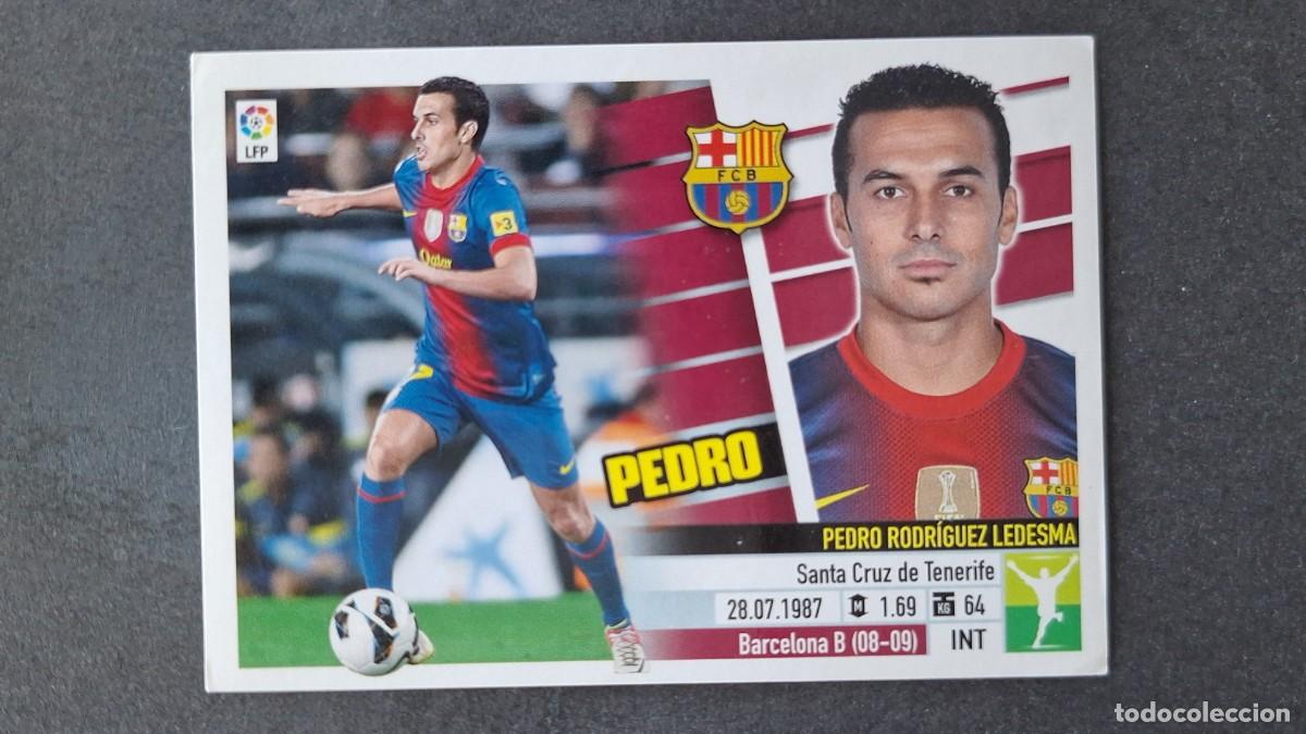 Cromos de F&uacute;tbol: PEDRO F. C. BARCELONA LIGA ESTE 2013/14 13 14 NUNCA PEGADO SIN PEGAR