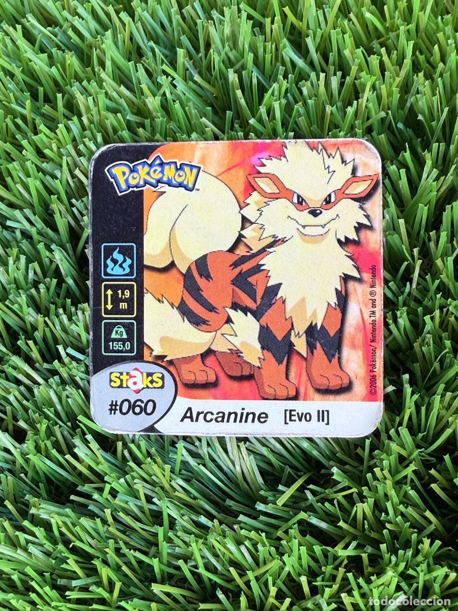 Cromos de F&uacute;tbol: N&ordm; 60 Arcanine Pokemon Staks 2006