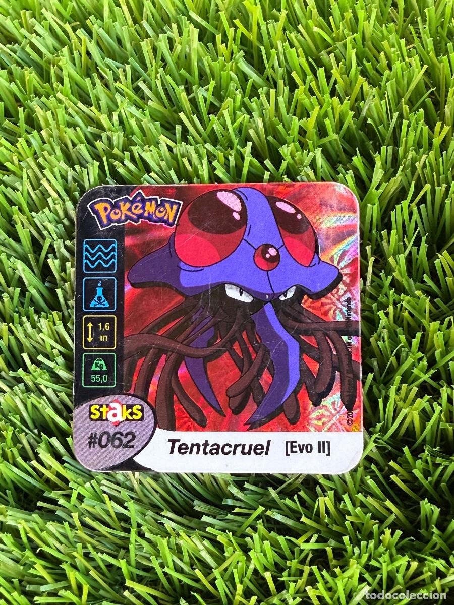Cromos de F&uacute;tbol: N&ordm; 62 Tentacruel Pokemon Staks 2006