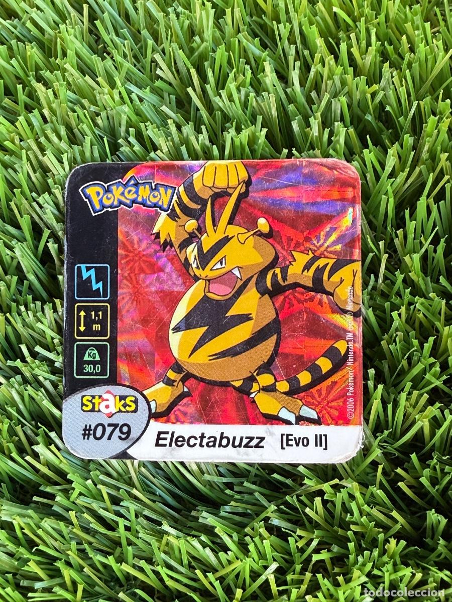 Cromos de F&uacute;tbol: N&ordm; 79 Electabuzz Pokemon Staks 2006