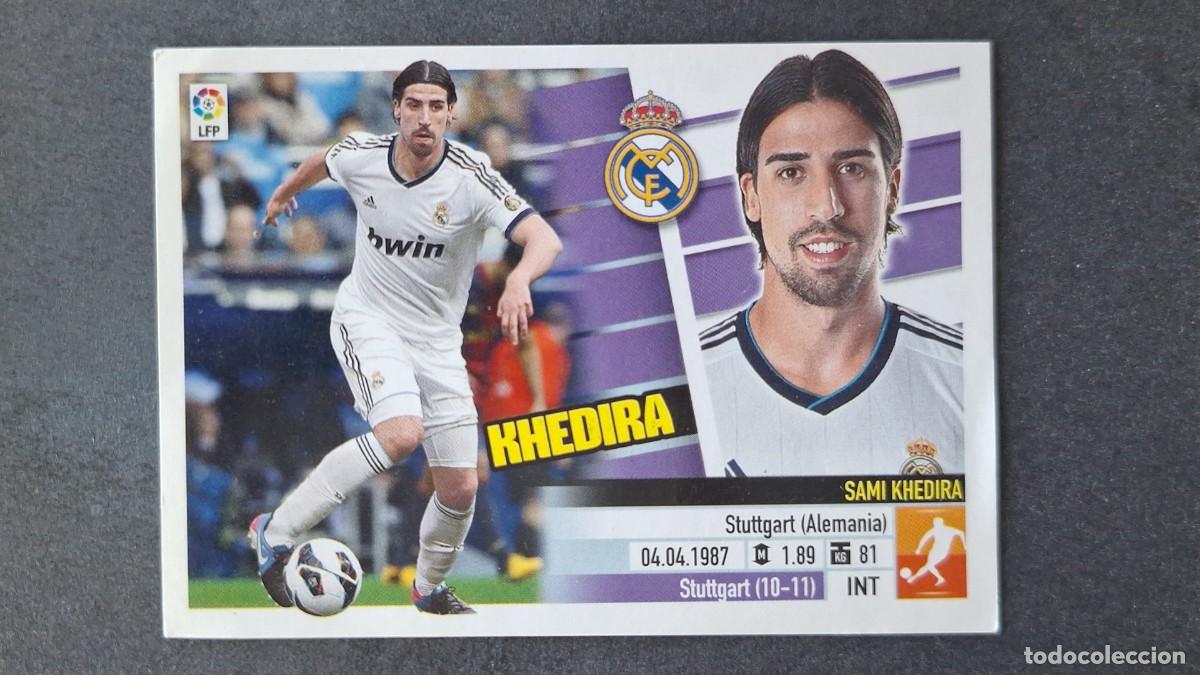 Football Stickers: KHEDIRA REAL MADRID LIGA ESTE 2013/14 13 14 NUNCA PEGADO SIN PEGAR