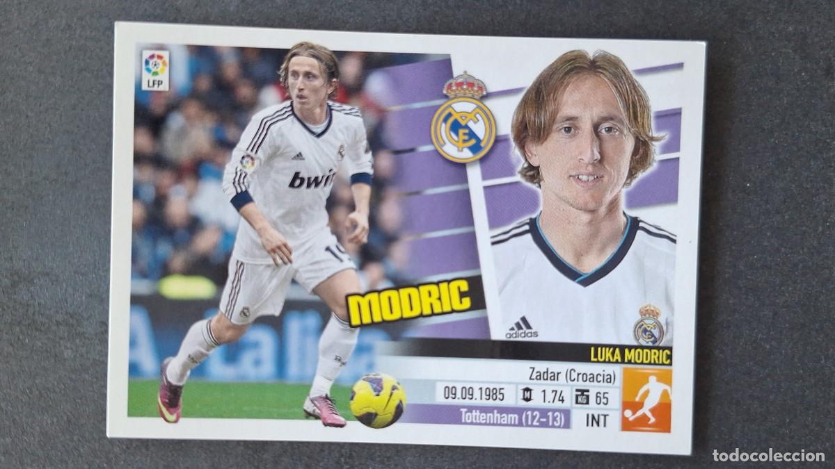 Football Stickers: MODRIC REAL MADRID LIGA ESTE 2013/14 13 14 NUNCA PEGADO SIN PEGAR