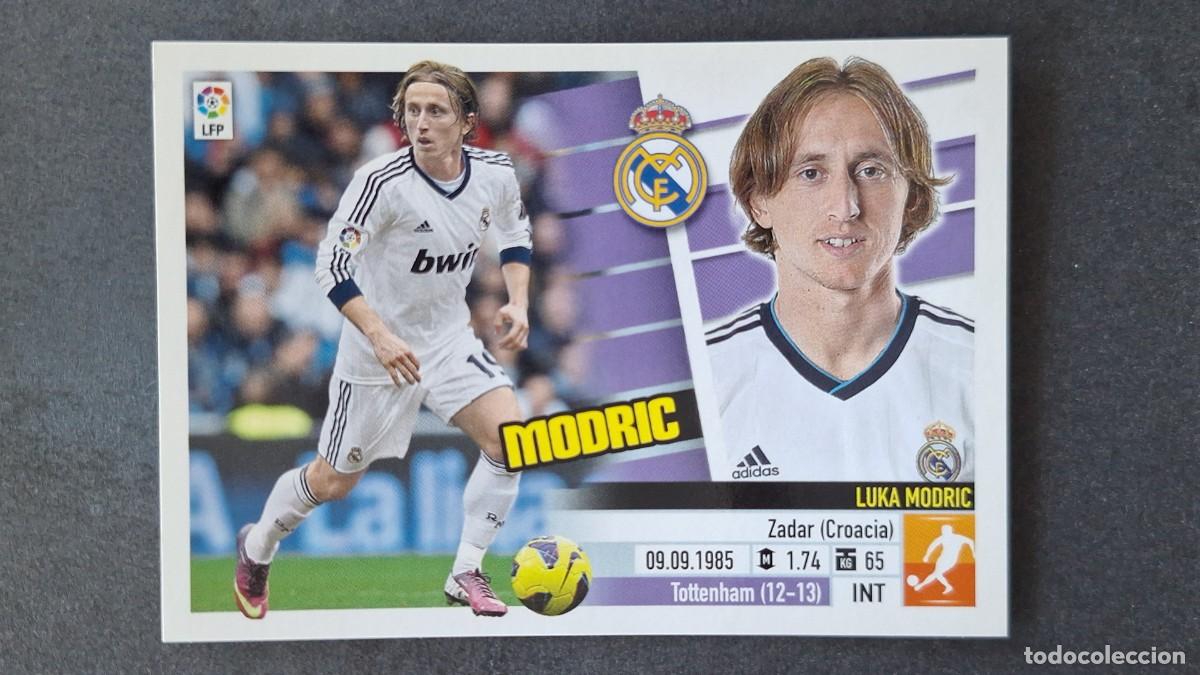Football Stickers: MODRIC REAL MADRID LIGA ESTE 2013/14 13 14 NUNCA PEGADO SIN PEGAR