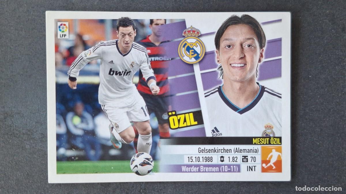 Football Stickers: &Ouml;ZIL REAL MADRID LIGA ESTE 2013/14 13 14 NUNCA PEGADO SIN PEGAR