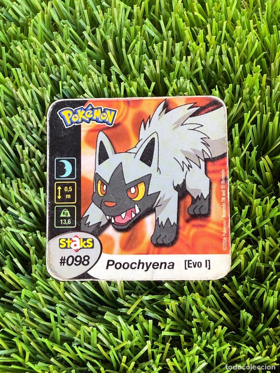 Football Stickers: N&ordm; 98 Poochyena Pokemon Staks 2006