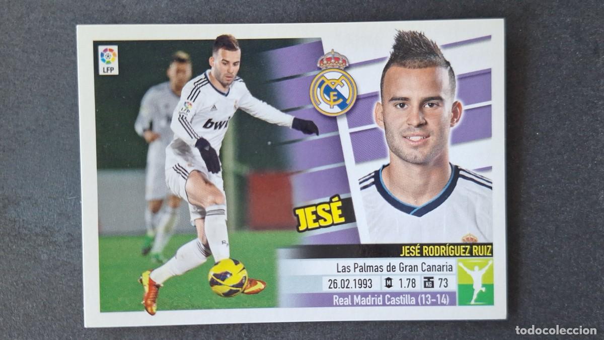 Cromos de F&uacute;tbol: JESE REAL MADRID LIGA ESTE 2013/14 13 14 NUNCA PEGADO SIN PEGAR