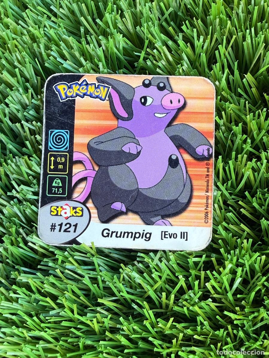 Cromos de F&uacute;tbol: N&ordm; 121 Grumpig Pokemon Staks 2006