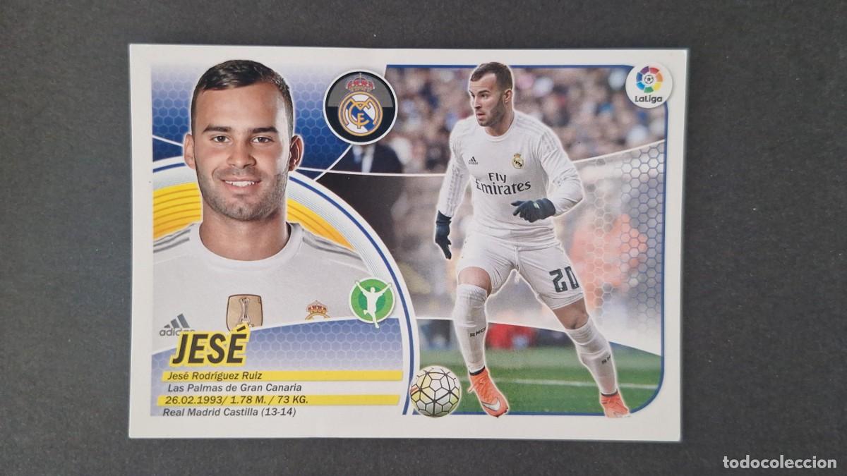 Cromos de F&uacute;tbol: JESE REAL MADRID LIGA ESTE 2016/17 16 17 NUNCA PEGADO SIN PEGAR