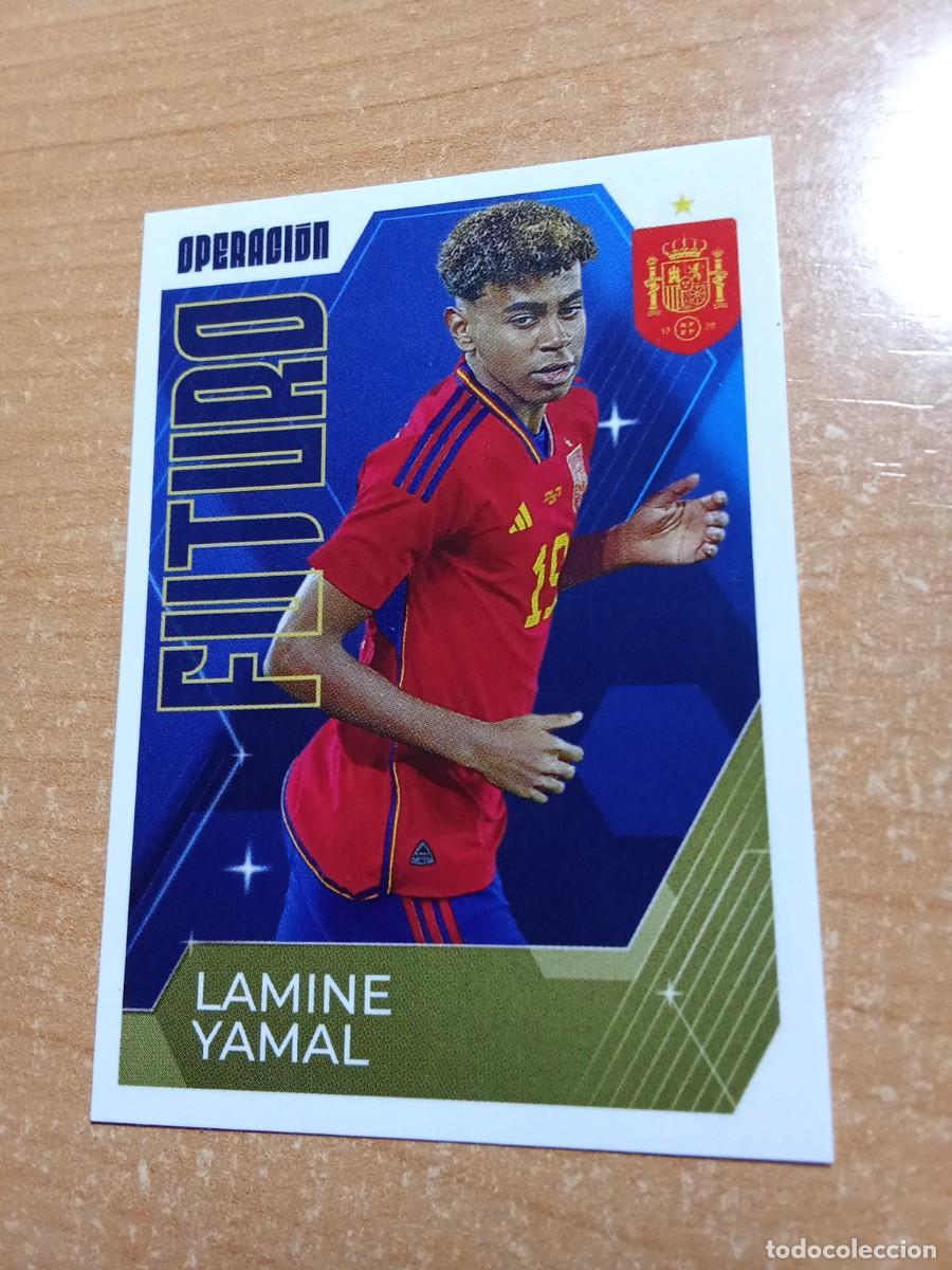 Cromos de F&uacute;tbol: 69 lamine yamal Espa&ntilde;a operaci&oacute;n futuro 2024 Vamos selecci&oacute;n carrefour sticker 2024