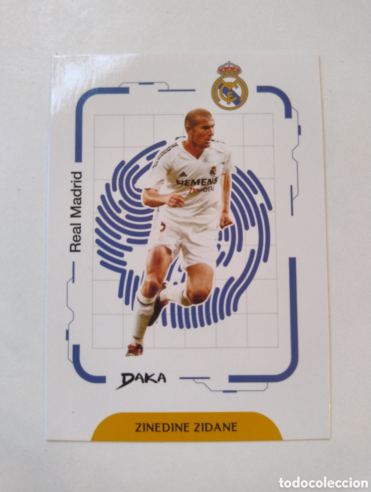 Cromos de F&uacute;tbol: EK 16 - Zinedine Zidane - Real Madrid - Daka 2025 - 2026 Locked