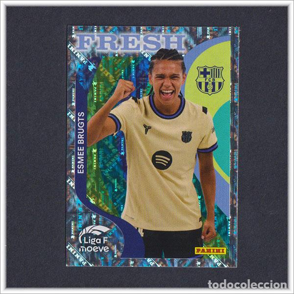 Cromos de F&uacute;tbol: LIGA FEMENINA F MOEVE 2025 2026 25 26 PANINI ESMEE BRUGTS 375 FRESH BARCELONA BAR&Ccedil;A COLECCI&Oacute;N ALBUM