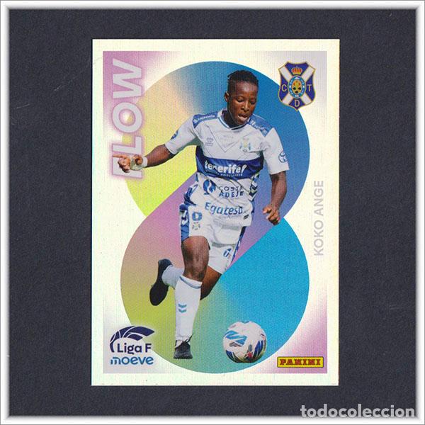 Cromos de F&uacute;tbol: LIGA FEMENINA F MOEVE 2025 2026 25 26 PANINI KOKO ANGE 357 FLOW TENERIFE COLECCI&Oacute;N ALBUM