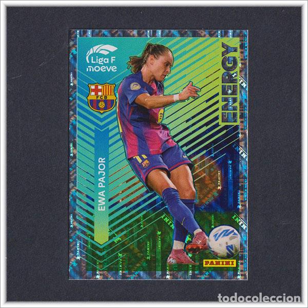 Cartes &agrave; collectionner de Football: LIGA FEMENINA F MOEVE 2025 2026 25 26 PANINI EWA PAJOR 339 ENERGY BARCELONA BAR&Ccedil;A COLECCI&Oacute;N ALBUM