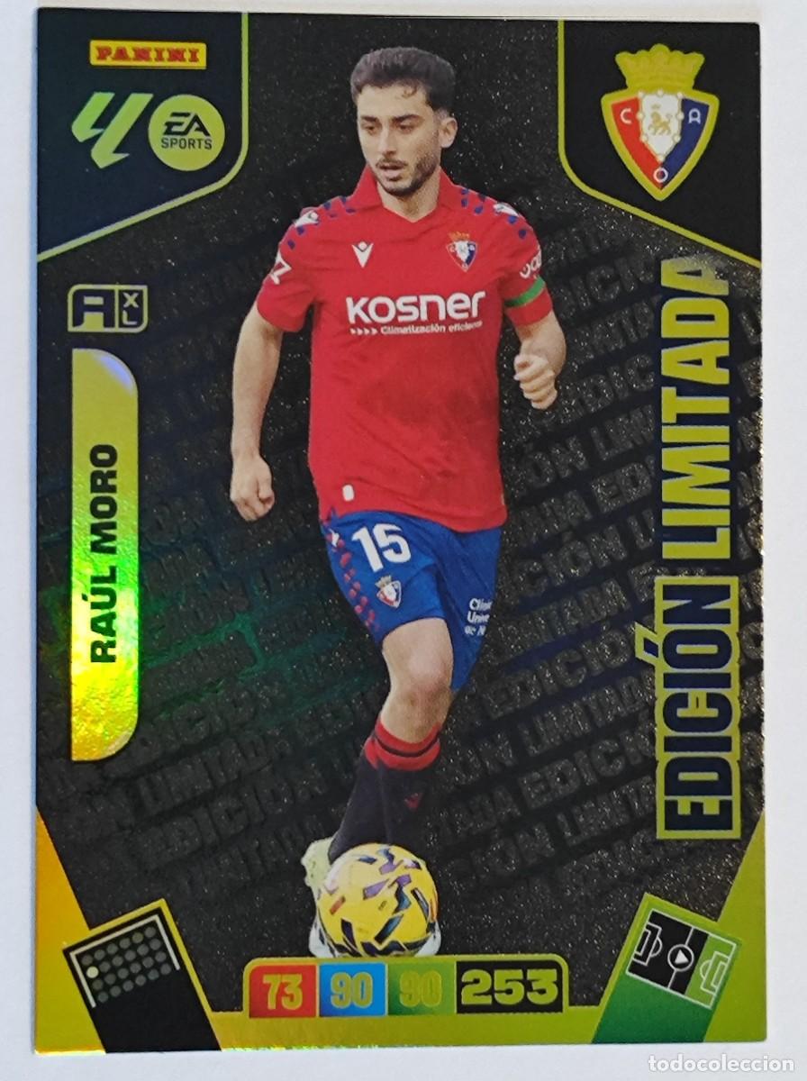 Cromos de F&uacute;tbol: ADRENALYN XL DREAM BOX 25/26 CARD EDICION LIMITADA RAUL MORO OSASUNA # PANINI