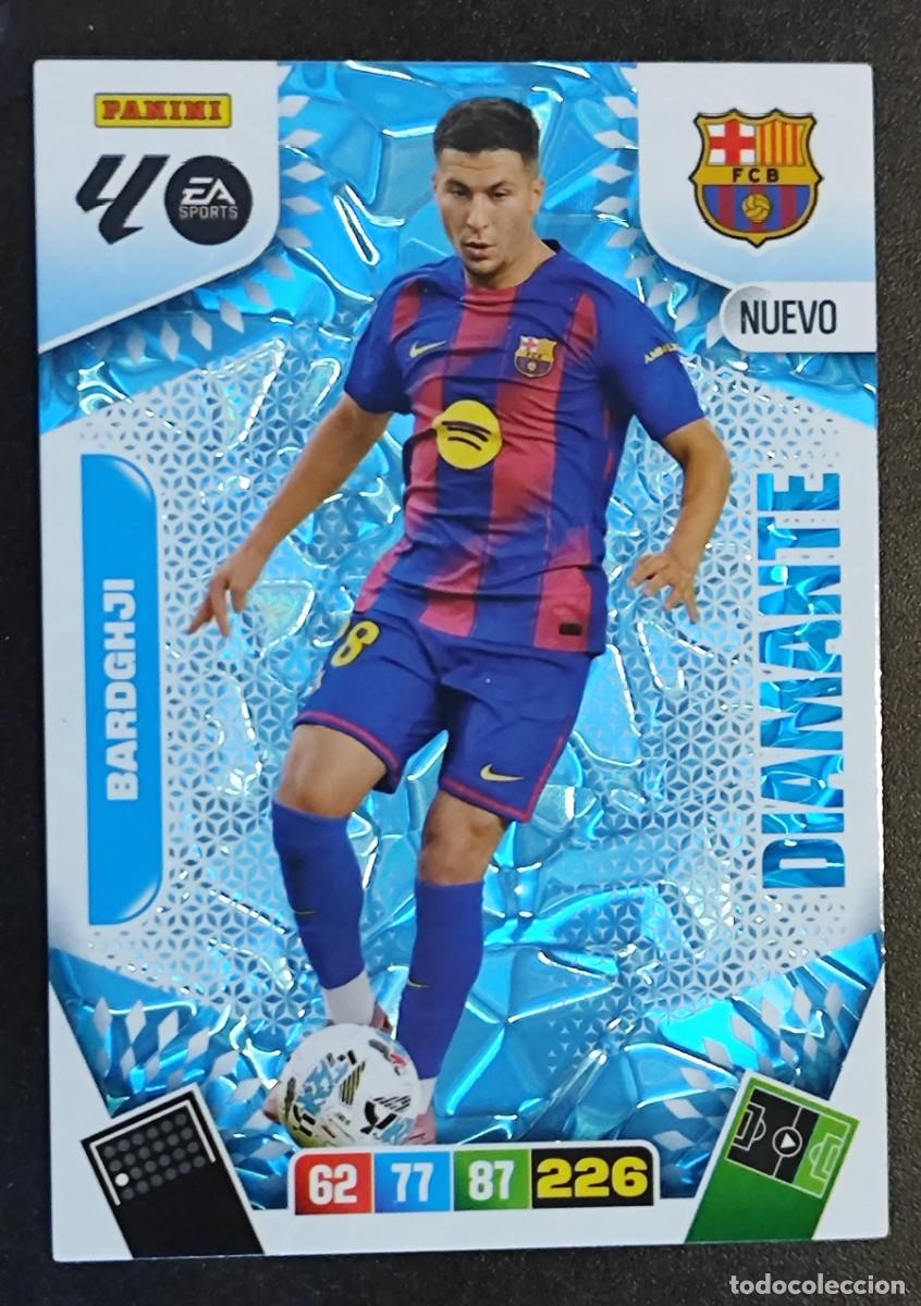 Cromos de F&uacute;tbol: ADRENALYN XL DREAM BOX 25/26 CARD DIAMANTE BARDGHJI FC BARCELONA @ PANINI