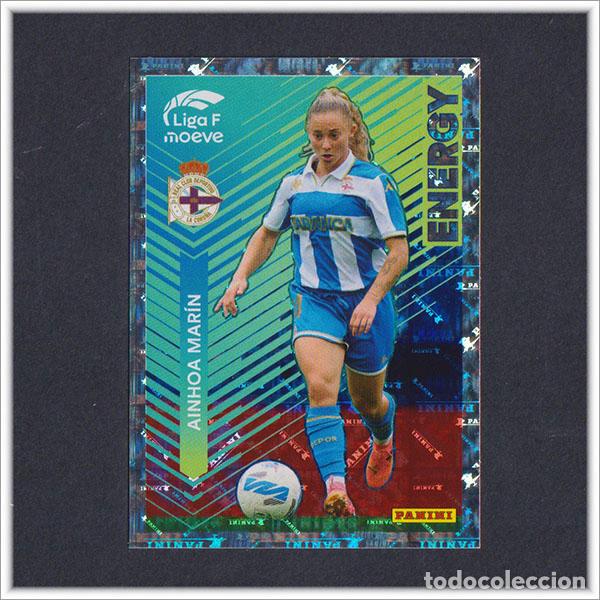 Cromos de F&uacute;tbol: LIGA FEMENINA F MOEVE 2025 2026 25 26 PANINI AINHOA MARIN 327 ENERGY DEPORTIVO CORU&Ntilde;A COLECCI&Oacute;N
