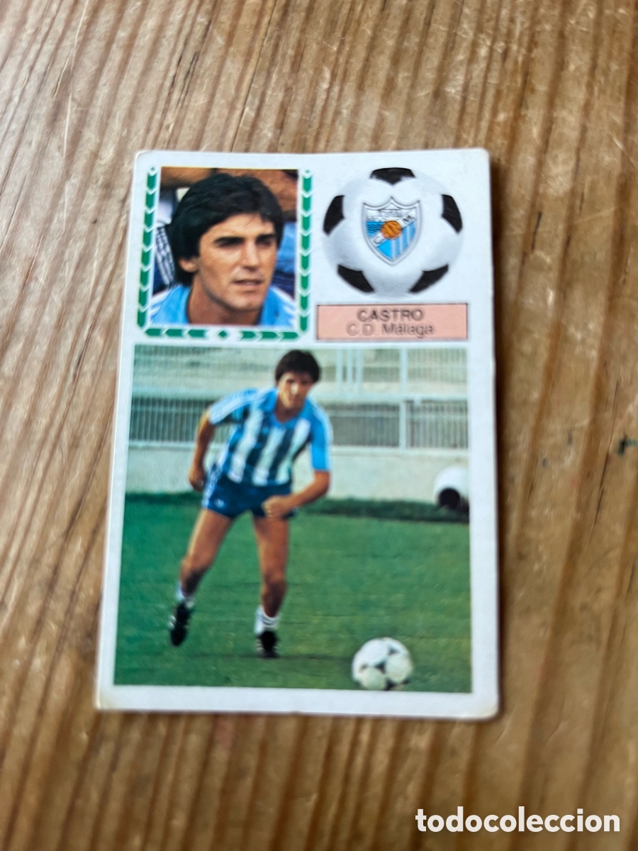 Cromos de F&uacute;tbol: CROMO SIN PEGAR NUNCA PEGADO ALBUM LIGA ESTE 83 84 1983 1984 MALAGA CASTRO
