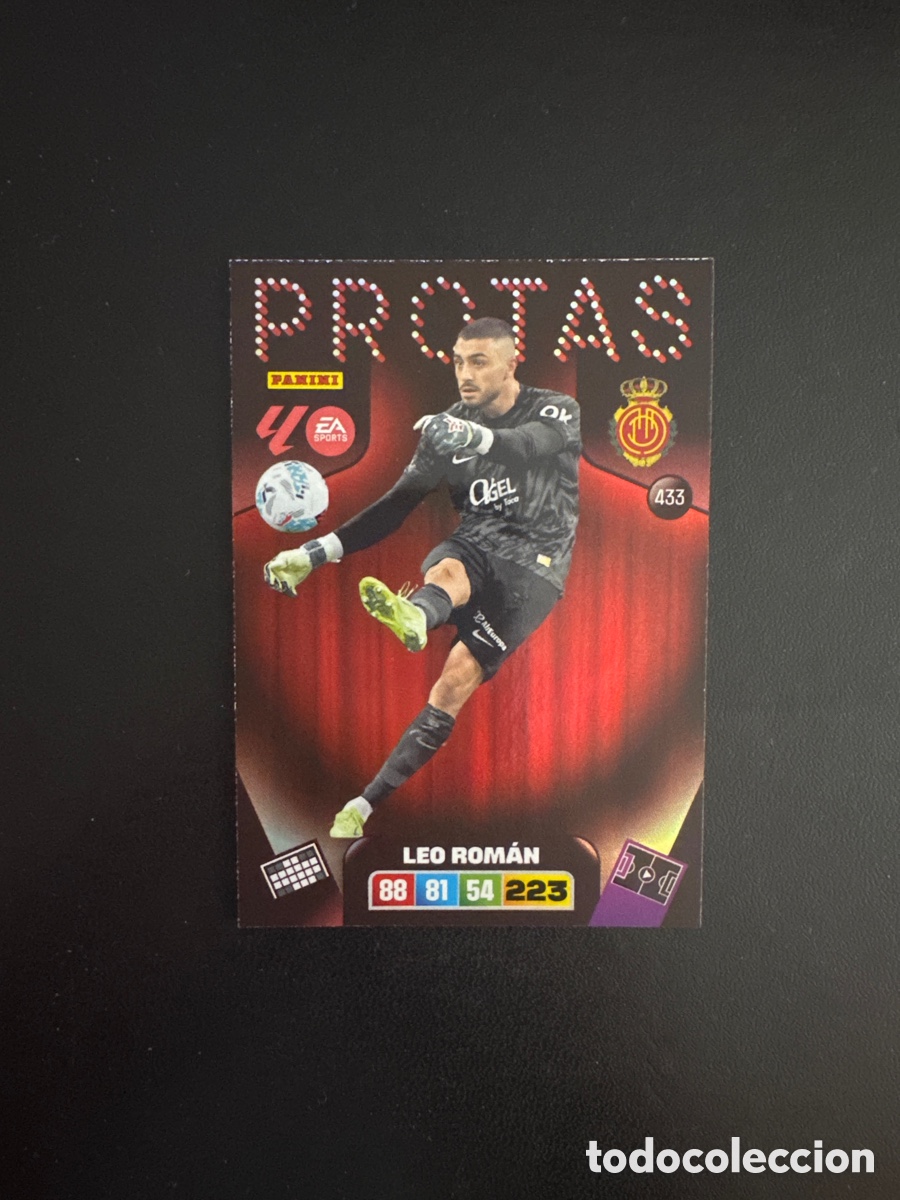 Cromos de F&uacute;tbol: LEO ROM&Aacute;N PROTAS NUMERO 433 ADRENALYN 2025 2026