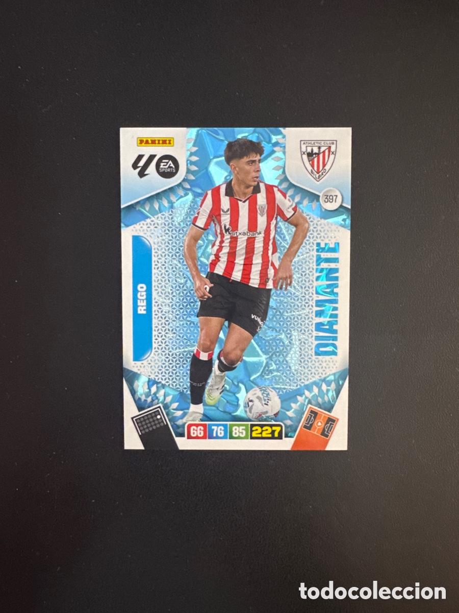 Cromos de F&uacute;tbol: REGO DIAMANTE NUMERO 397 ADRENALYN 2025 2026