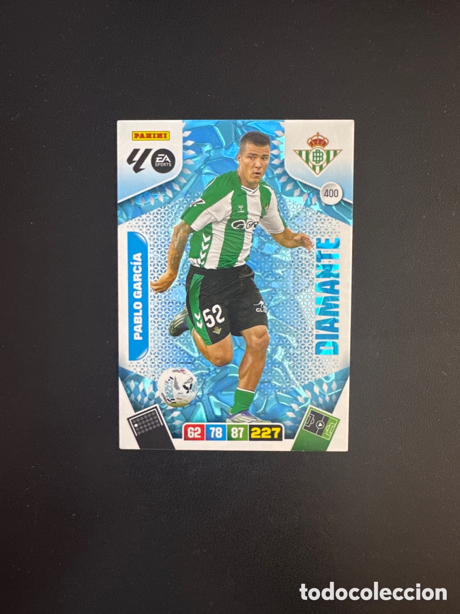 Cromos de F&uacute;tbol: PABLO GARCIA DIAMANTE NUMERO 400 ADRENALYN 2025 2026
