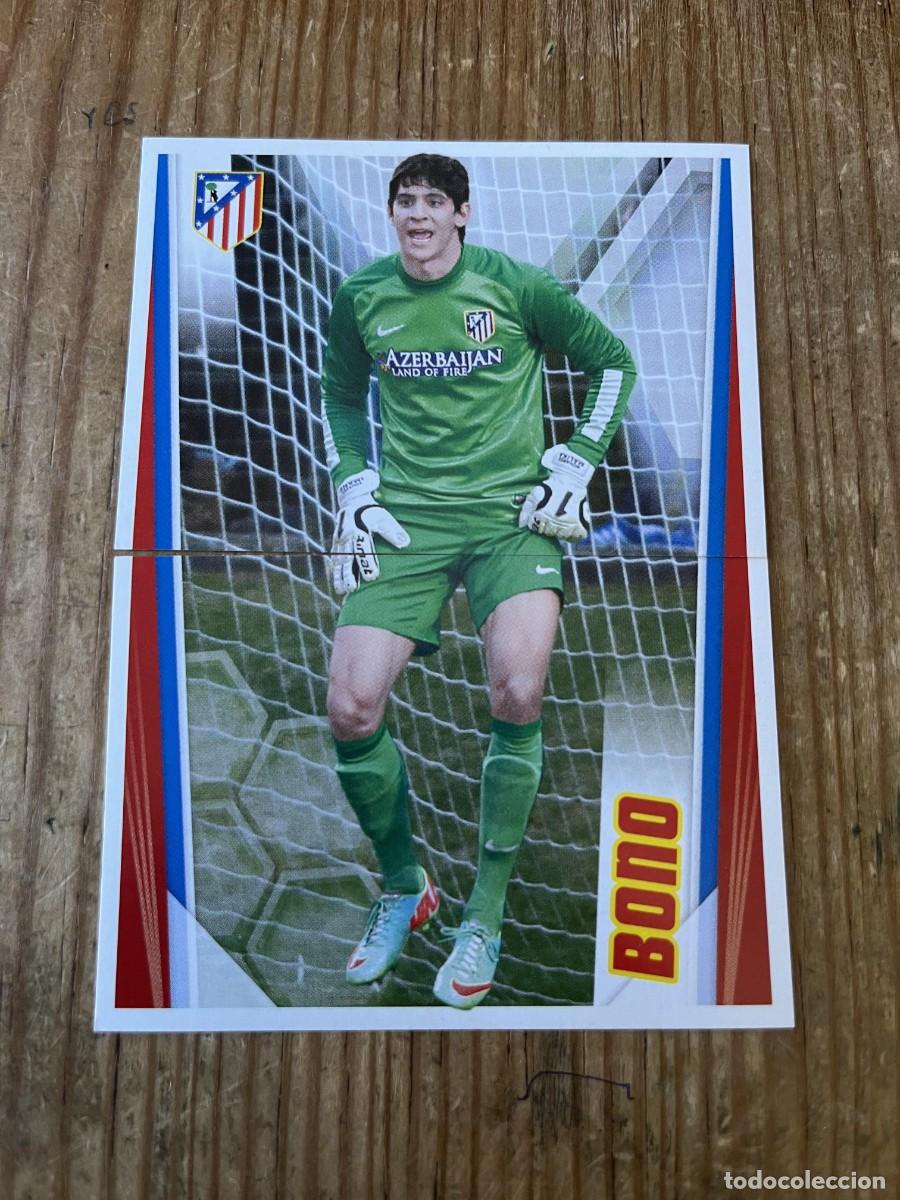 Cromos de F&uacute;tbol: CROMO SIN PEGAR NUNCA PEGADO COLECCION OFICIAL ATLETICO MADRID 2013 2014 BONO # 55 56