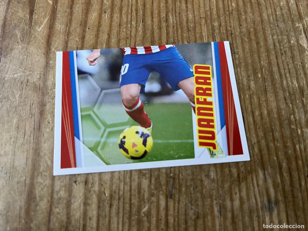 Cartes &agrave; collectionner de Football: CROMO SIN PEGAR NUNCA PEGADO COLECCION OFICIAL ATLETICO MADRID 2013 2014 JUANFRAN # 62