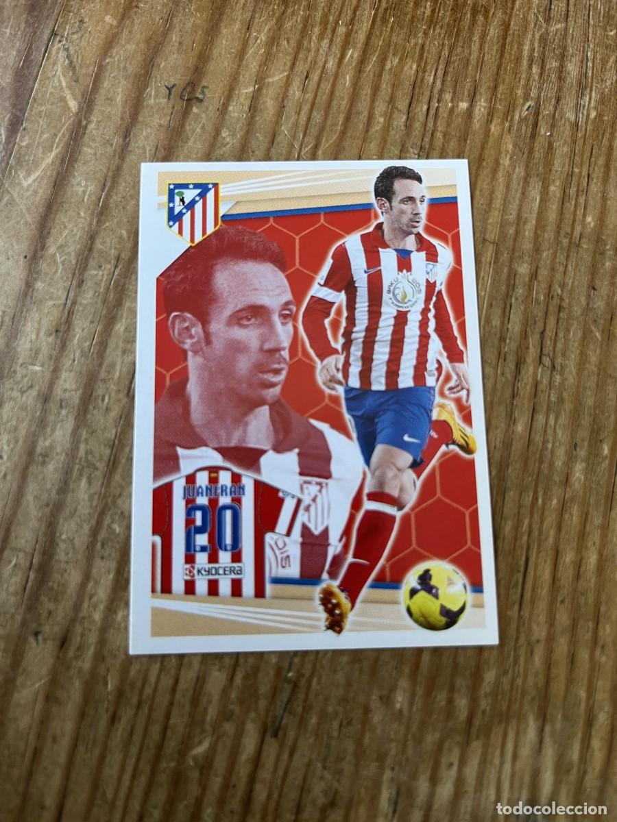 Cromos de Futebol: CROMO SIN PEGAR NUNCA PEGADO COLECCION OFICIAL ATLETICO MADRID 2013 2014 JUANFRAN # 66