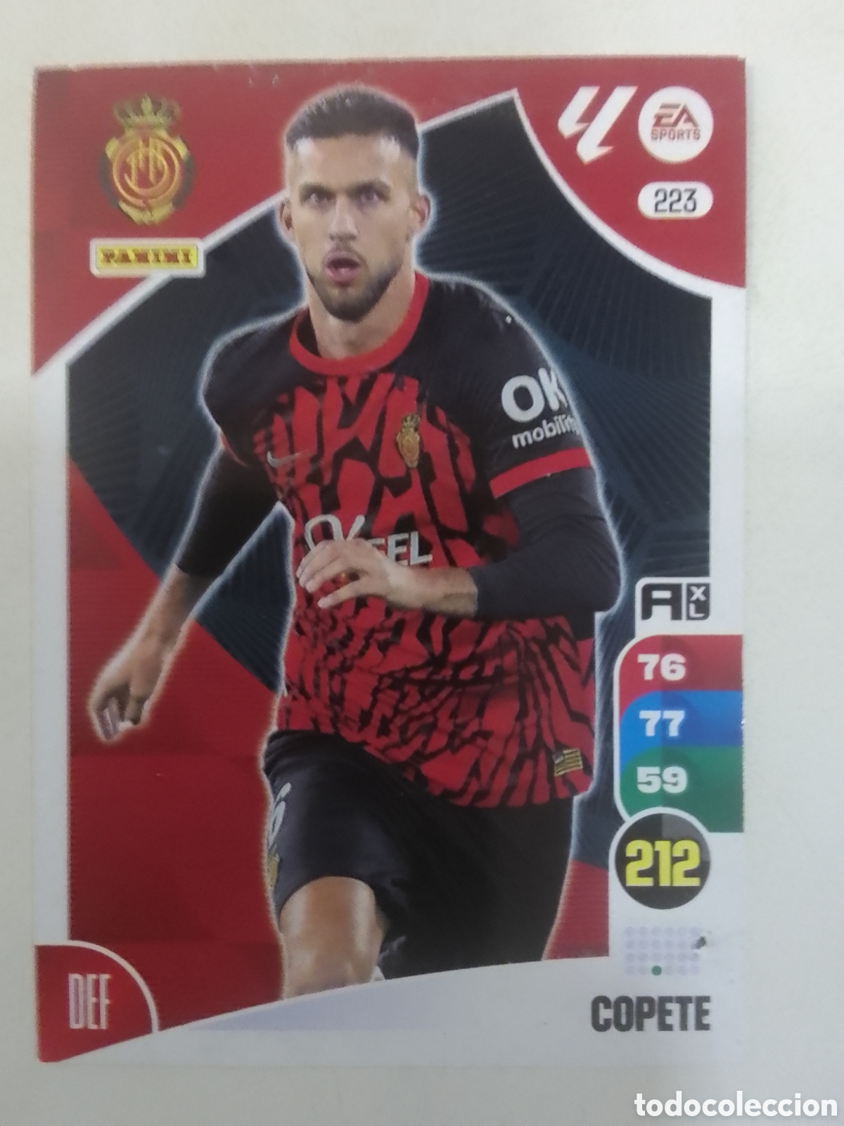 Cromos de Futebol: Adrenalyn XL 2024-25 n&deg; 223 Copete &bull; Mallorca.