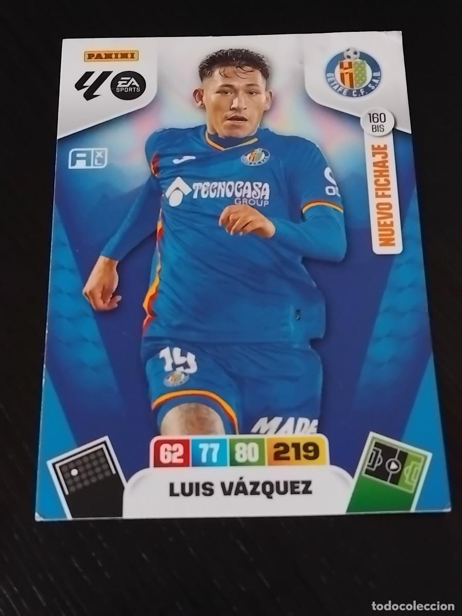 Cromos de Futebol: LUIS V&Aacute;ZQUEZ NUEVO FICHAJE - 160 BIS GETAFE - Panini ADRENALYN 2025 2026 2025-26