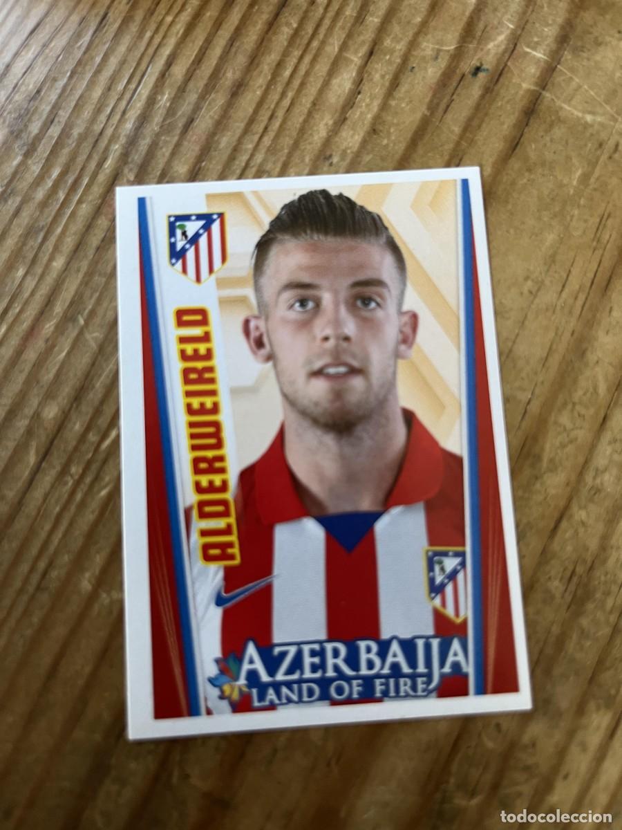 Cromos de F&uacute;tbol: CROMO SIN PEGAR NUNCA PEGADO COLECCION OFICIAL ATLETICO MADRID 2013 2014 ALDERWEIRELD # 93