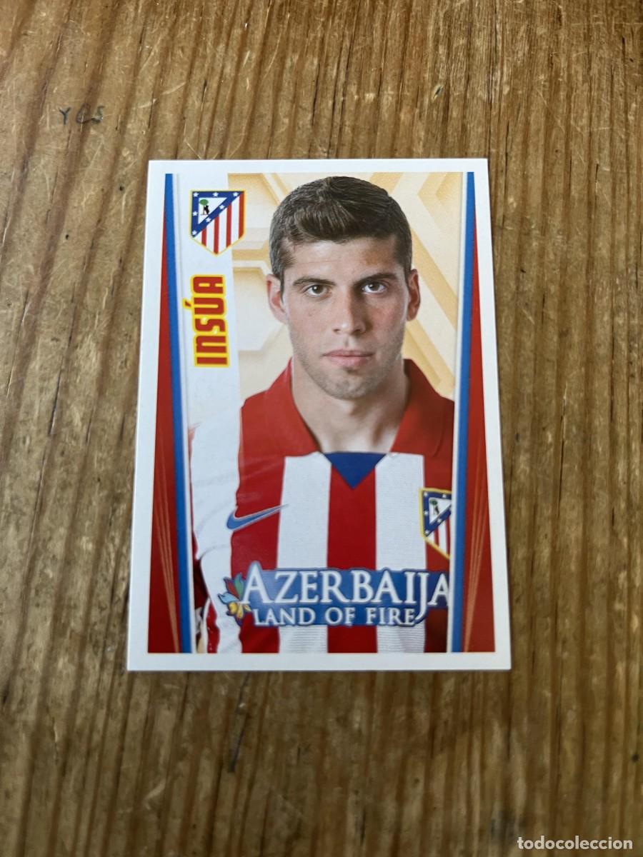 Cromos de F&uacute;tbol: CROMO SIN PEGAR NUNCA PEGADO COLECCION OFICIAL ATLETICO MADRID 2013 2014 INSUA # 105