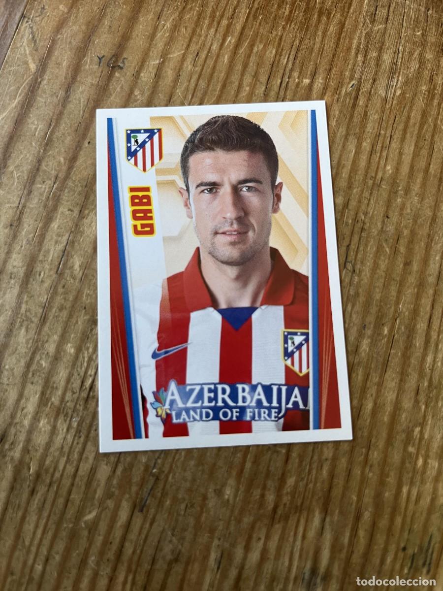 Cromos de F&uacute;tbol: CROMO SIN PEGAR NUNCA PEGADO COLECCION OFICIAL ATLETICO MADRID 2013 2014 GABI # 111
