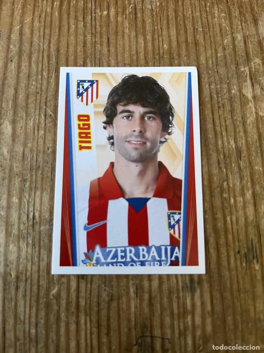 Cromos de F&uacute;tbol: CROMO SIN PEGAR NUNCA PEGADO COLECCION OFICIAL ATLETICO MADRID 2013 2014 TIAGO # 117
