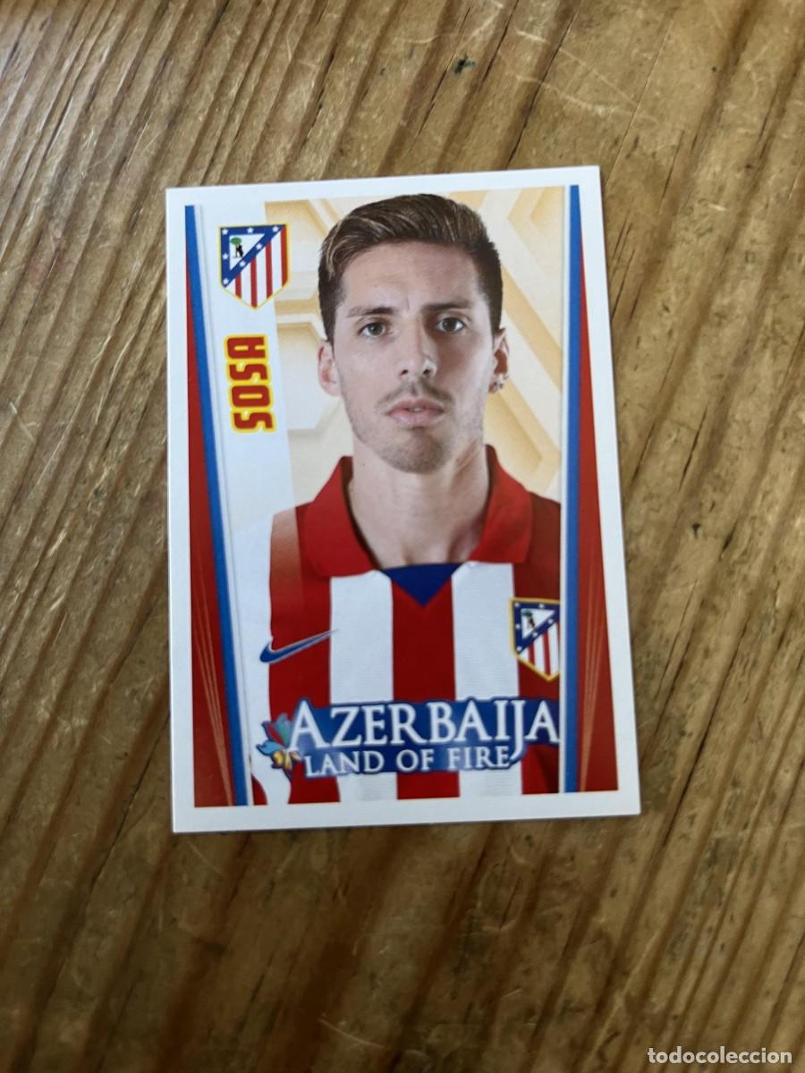 Cromos de F&uacute;tbol: CROMO SIN PEGAR NUNCA PEGADO COLECCION OFICIAL ATLETICO MADRID 2013 2014 SOSA # 129