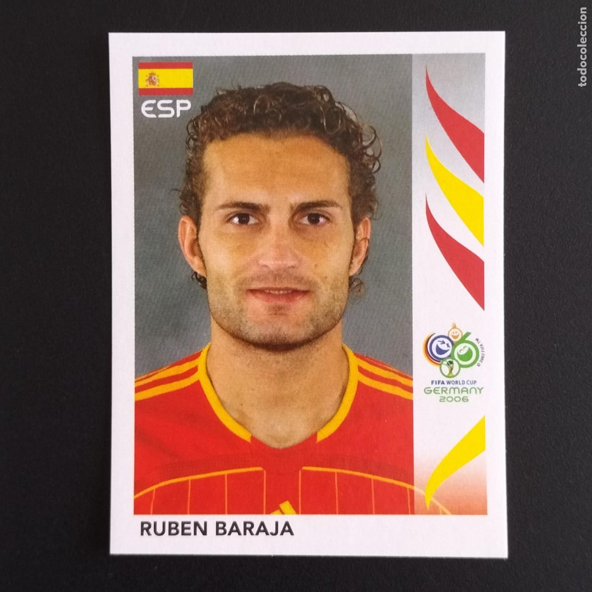 Cromos de F&uacute;tbol: 540 RUBEN BARAJA ESPA&Ntilde;A CROMOS FIFA WORLD CUP GERMANY 2006 MUNDIAL FUTBOL ALEMANIA PANINI